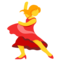 Woman Dancing emoji on Messenger